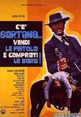 poster Affiche de film Django arrive, préparez vos cercueils