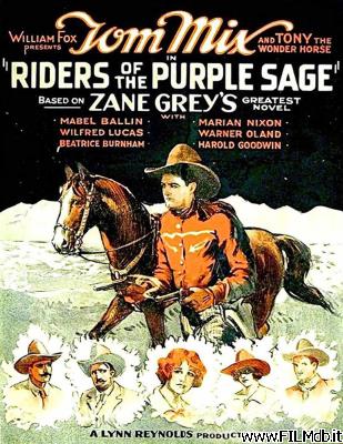 Affiche de film Riders of the Purple Sage