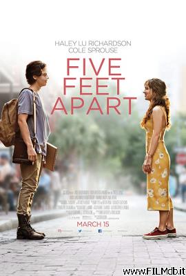 Cartel de la pelicula five feet apart