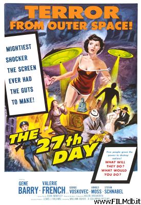 Affiche de film I 27 giorni del pianeta Sigma