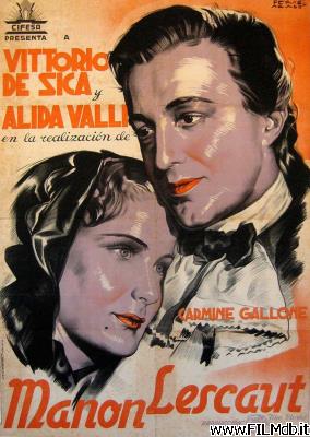 Cartel de la pelicula Manon Lescaut