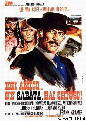 Poster of movie sabata - the man with gunsight eyes come to kill!