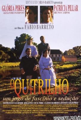 poster Locandina del film o quatrilho - il quadriglio