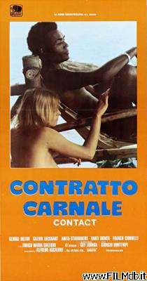 Affiche de film contratto carnale