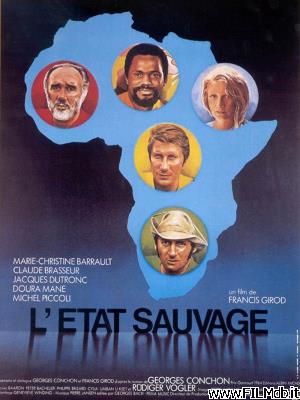 Affiche de film L'État sauvage