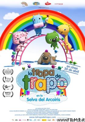 Affiche de film La tropa de trapo en la selva del arcoíris