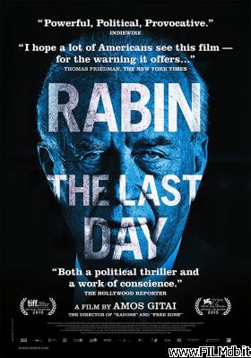 poster Affiche de film Le dernier jour d'Yitzhak Rabin