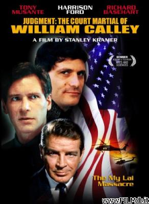 Locandina del film judgment: the court martial of lieutenant william calley [filmTV]