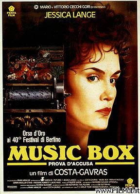Poster of movie music box