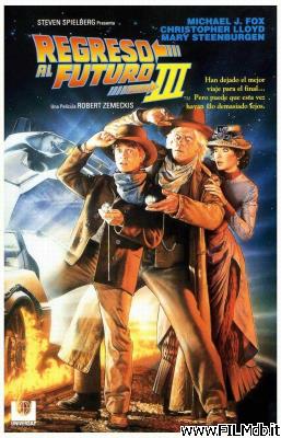 Cartel de la pelicula ritorno al futuro parte 3