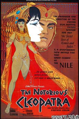Locandina del film The Notorious Cleopatra