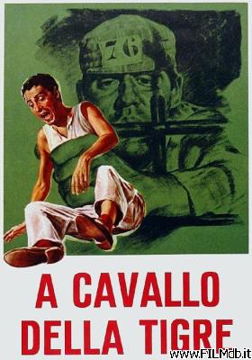 Affiche de film au cheval du tigre