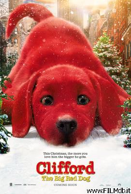 Cartel de la pelicula Clifford, el gran perro rojo