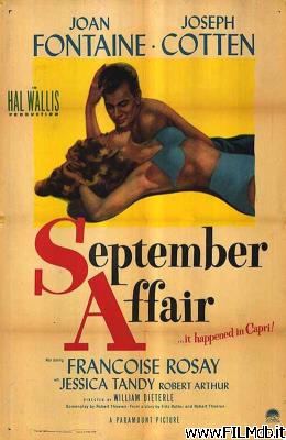 Poster of movie september affair