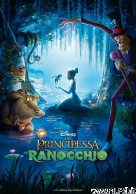 poster Cartel de la pelicula the princess and the frog