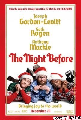 Poster of movie the night before