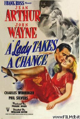 Poster of movie A Lady Takes a Chance
