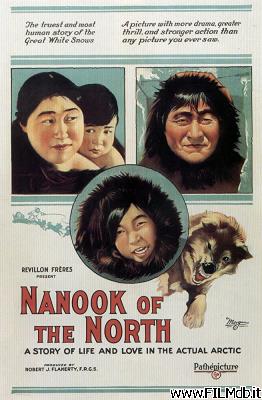 Affiche de film Nanuk l'esquimese