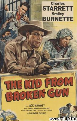 Affiche de film the kid from broken gun