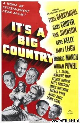 Poster of movie It's a Big Country: An American Anthology