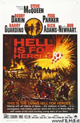 Affiche de film L'inferno è per gli eroi