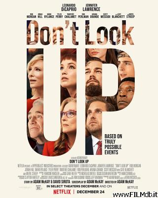 Affiche de film Don't Look Up: Déni cosmique