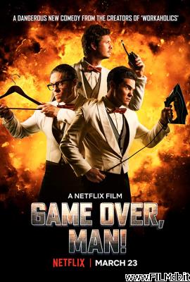 Poster of movie game over, man!
