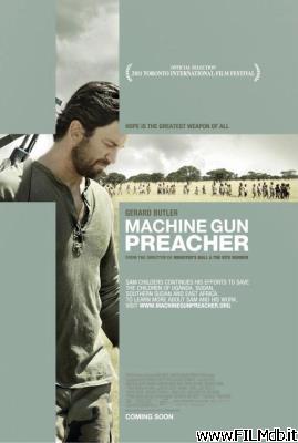 Cartel de la pelicula machine gun preacher