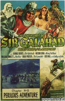 Locandina del film the adventures of sir galahad