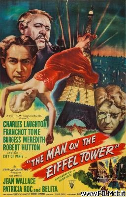 Poster of movie The Man on the Eiffel Tower