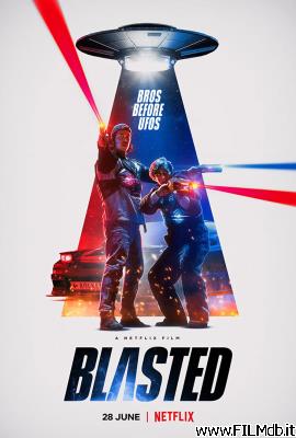 Affiche de film Blasted: Les aliens ou nous!