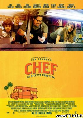 poster Cartel de la pelicula chef - la ricetta perfetta