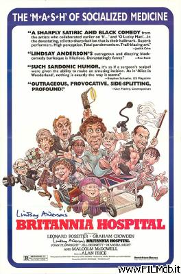 Poster of movie britannia hospital
