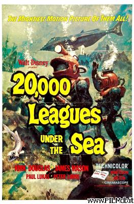 Locandina del film 20000 leghe sotto i mari