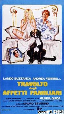 poster Affiche de film Travolto dagli affetti familiari