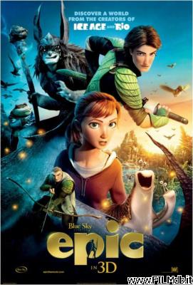 poster Cartel de la pelicula epic - il mondo segreto