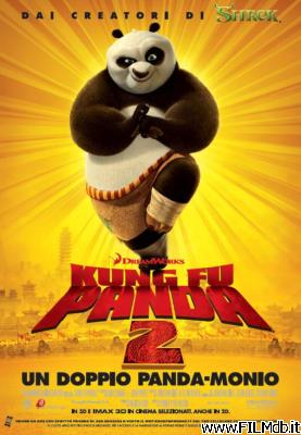 poster Cartel de la pelicula kung fu panda 2