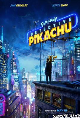 Cartel de la pelicula Pokémon Detective Pikachu