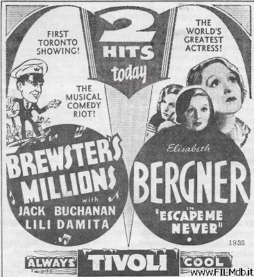 poster Poster of movie Brewster's Millions