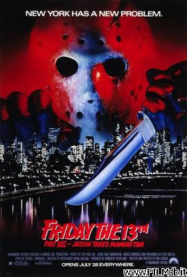 poster Locandina del film Venerdì 13: parte VIII - Incubo a Manhattan