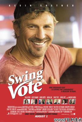 Poster of movie swing vote