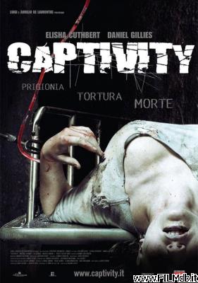 Poster of movie captivity