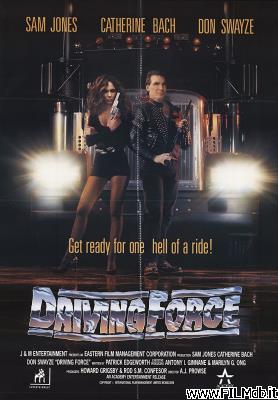 poster Cartel de la pelicula Driving Force - Asfalto rovente