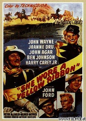 Poster of movie She Wore a Yellow Ribbon