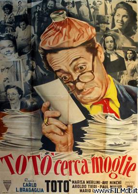 Affiche de film Totò cerca moglie