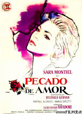 Cartel de la pelicula pecado de amor