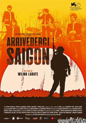 poster Affiche de film arrivederci saigon