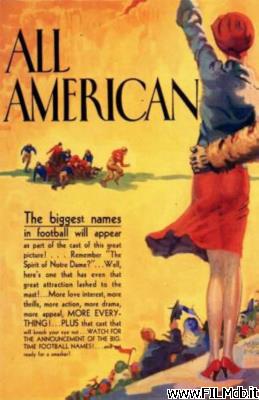 Affiche de film The All-American