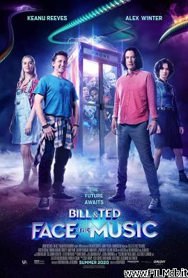 Cartel de la pelicula Bill y Ted salvan el universo