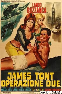 poster Cartel de la pelicula James Tont operazione D.U.E.